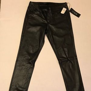 Neiman Marcus Faux Leather Pants